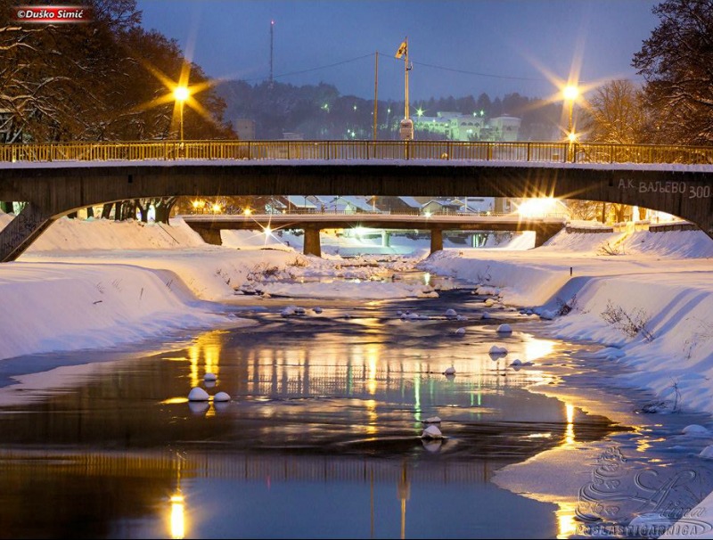 Valjevo snow