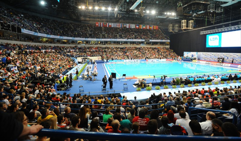 EUROPEAN WATERPOLO CHAMPIONSHIPS 2016 - OTVARANJEBeograd, 10.01.2016.foto: Nebojsa ParausicVaterpolo, Evropsko prvenstvo 2016. XYZ