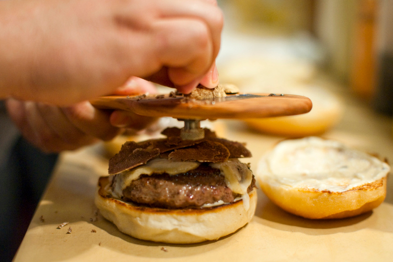 White Truffle Burger