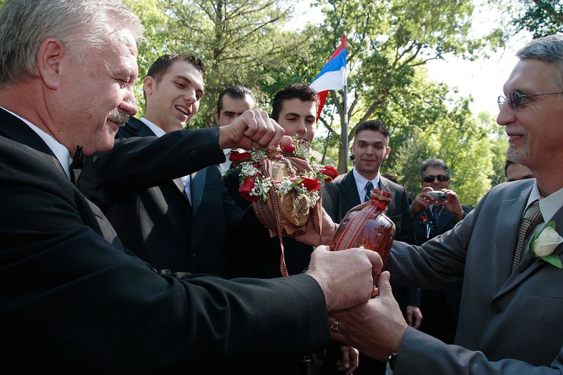 Serbian wedding customs