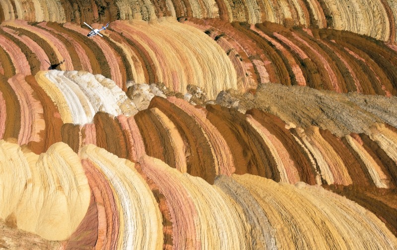 The Kolubara mining basin near Lazarevac