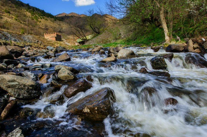 Maglič waterfall