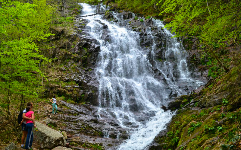 The Piljski waterfall