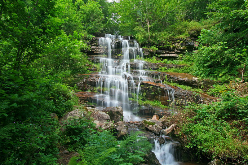 The Trupavica waterfall