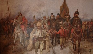 Krajem 17. veka, u prvoj Velikoj seobi Srba na teritoriju Habzburške monarhije preselilo se nekoliko desetina hiljada ljudi
