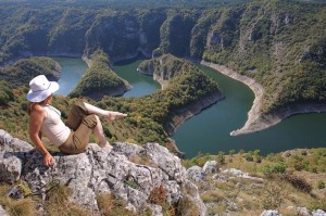 Enjoying the Uvac canyon