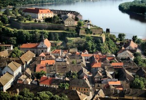 Petrovaradin - View on a town and fortress