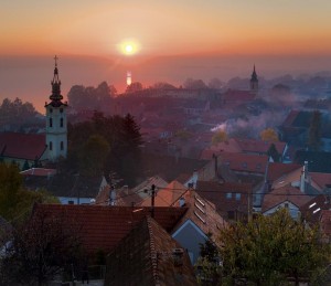 Panoramic view on Zemun