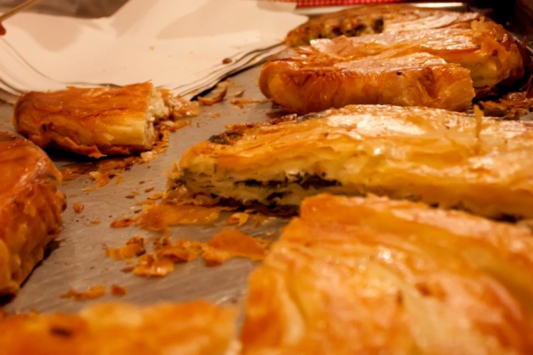 Burek, the most famous breakfast food in Serbia