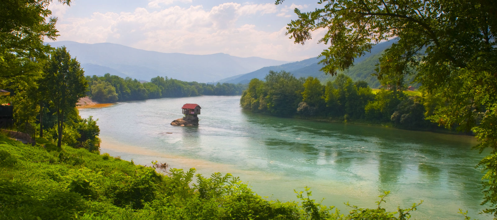 The Morava river, the cradle of Serbian state