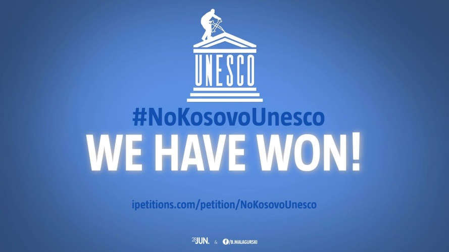 Kosovo nije primljeno u UNESCO