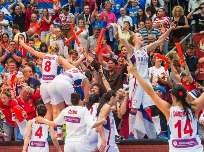 Almost 100 point difference: convincing win of Serbian basketball players