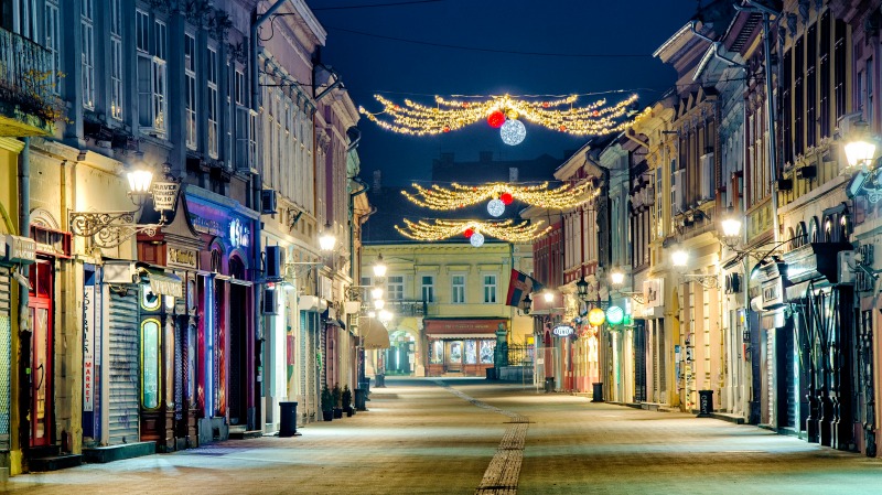 Dunavska Street, the charming promenade of Novi Sad - Serbia.com