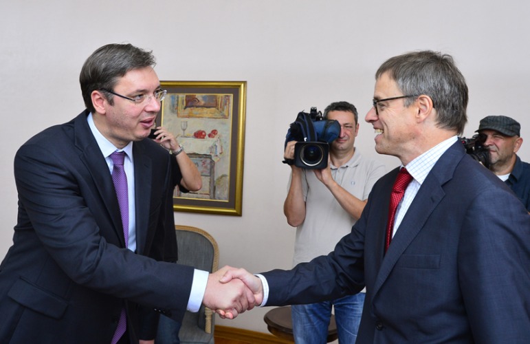 Vučić sa Ditmanom o konferenciji o zapošljavanju