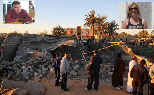 Serbian diplomats in Libya