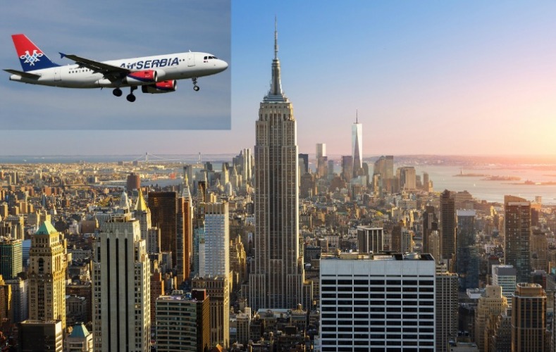 Air Serbia sells tickets to New York