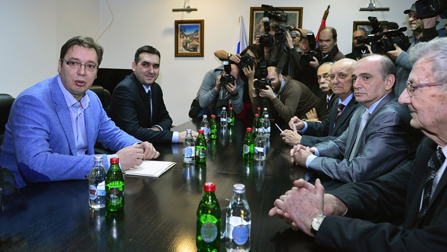 Vucic: SNS, PUPS to join forces for elections at all levels