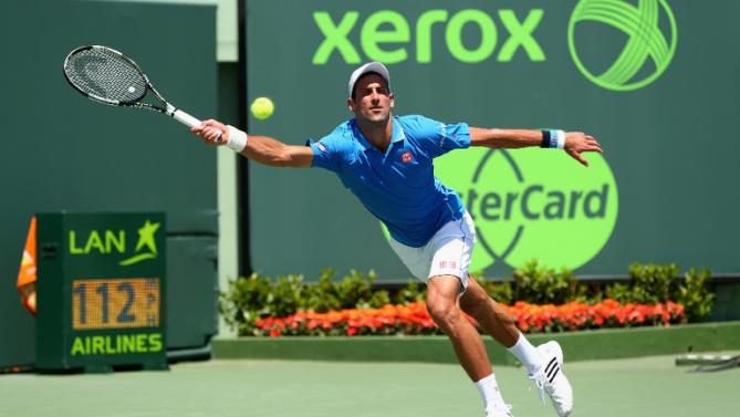 Djokovic through to Miami semi-finals