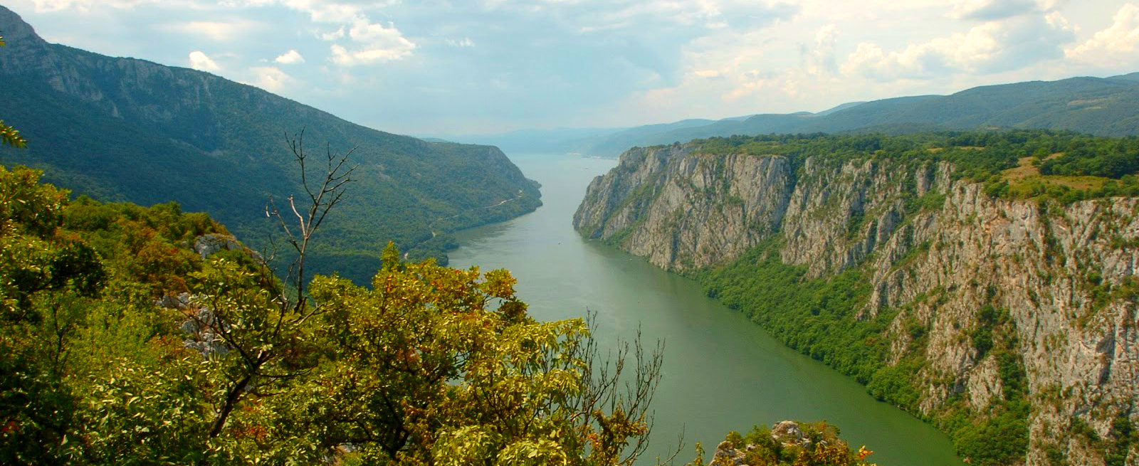 The Morava river, the cradle of Serbian state