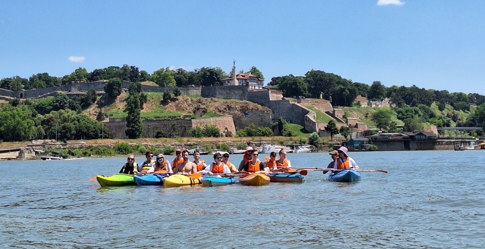 Kayak adventure GREAT WAR ISLAND tour