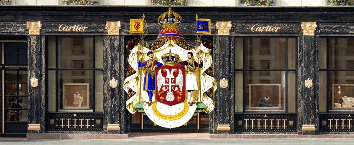 How the Serbian Royal Crest Became a Symbol at Cartier Stores