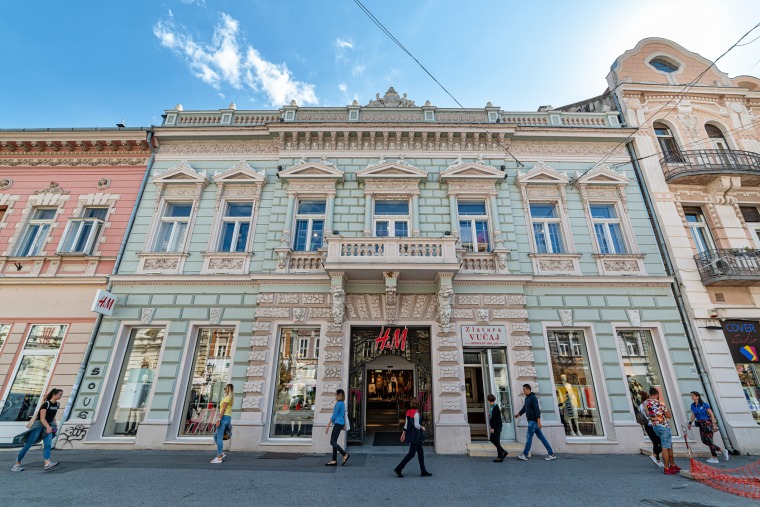 The Most Beautiful H&M Store in Europe is in Novi Sad, Serbia