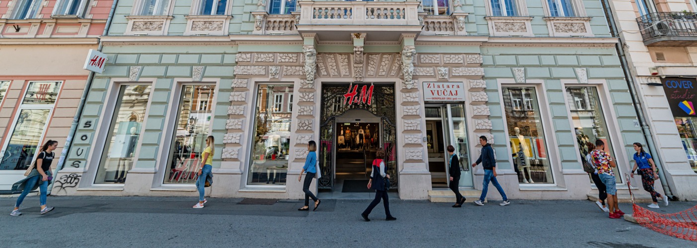 The Most Beautiful H&M Store in Europe is in Novi Sad, Serbia