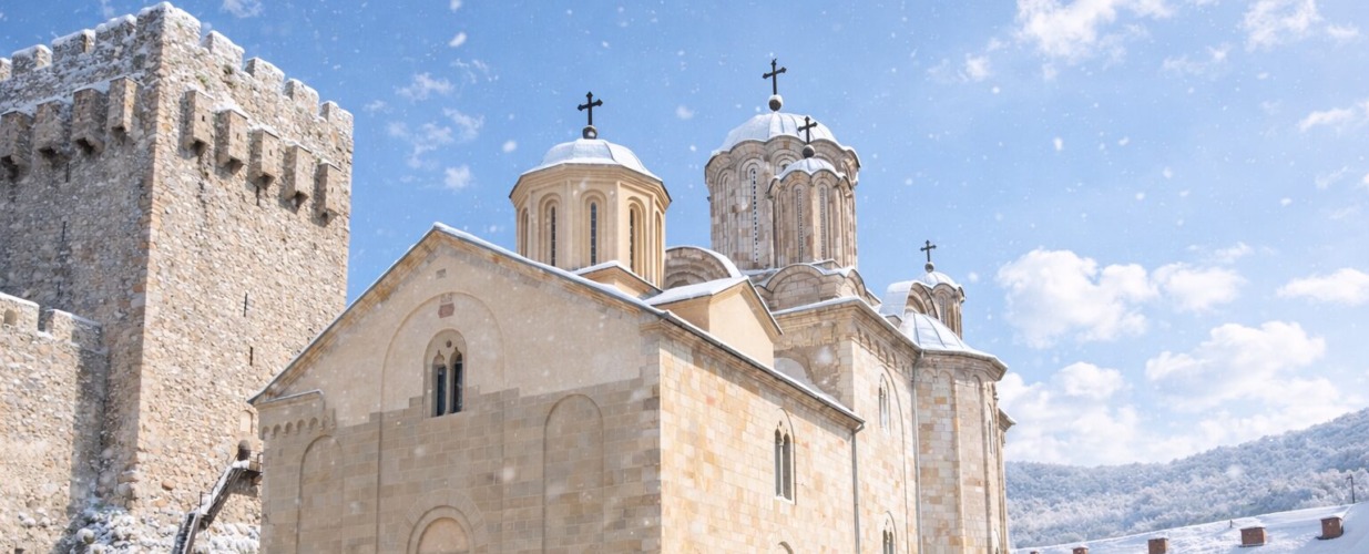 Manasija Monastery: A February Journey into Silence