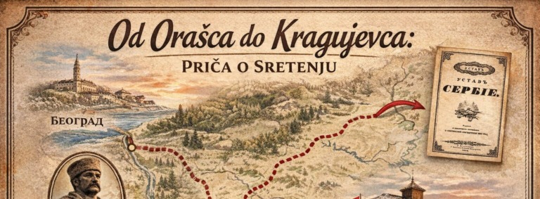 Tragovima Sretenja: Putovanje kroz mesta rođena moderna Srbija