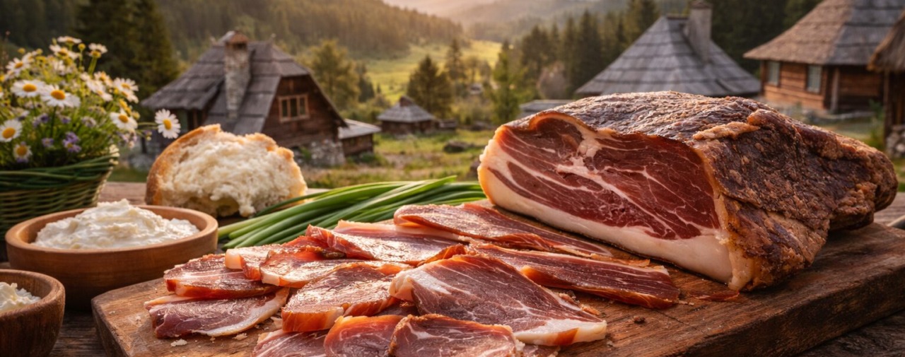 Zlatibor & Užice Prosciutto - The Taste of Mountain & Smoke