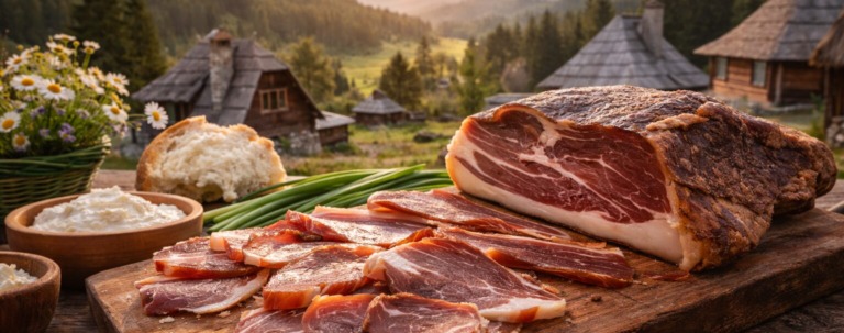 Zlatibor & Užice Prosciutto - The Taste of Mountain & Smoke