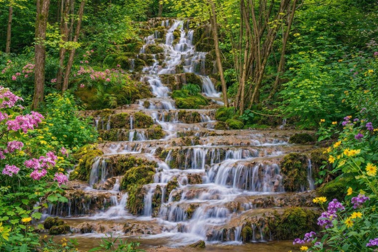 Bigar Waterfall in Spring: Serbia’s Living Sculpture